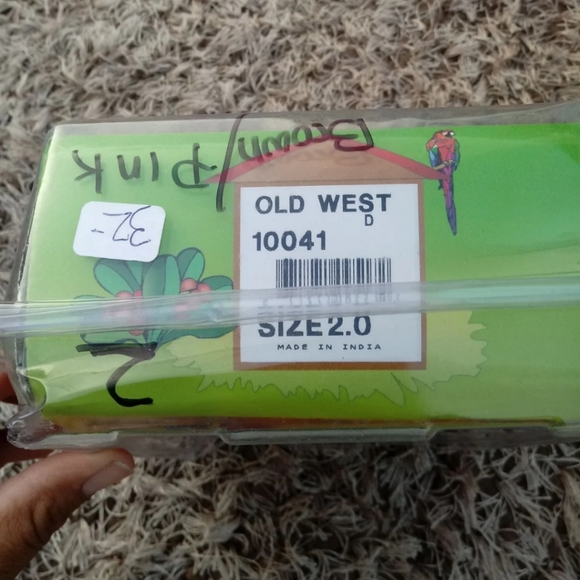 OLD WEST BABY COWGIRL BOOTS - Picture 4 of 11